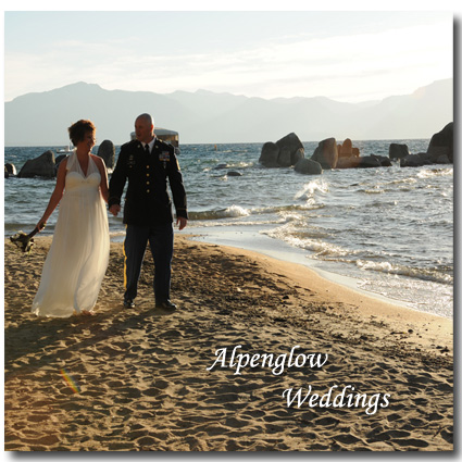 Alpenglow Weddings logo photo for contact page