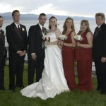 Bridal party group photo