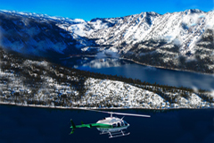 Airborne over Tahoe